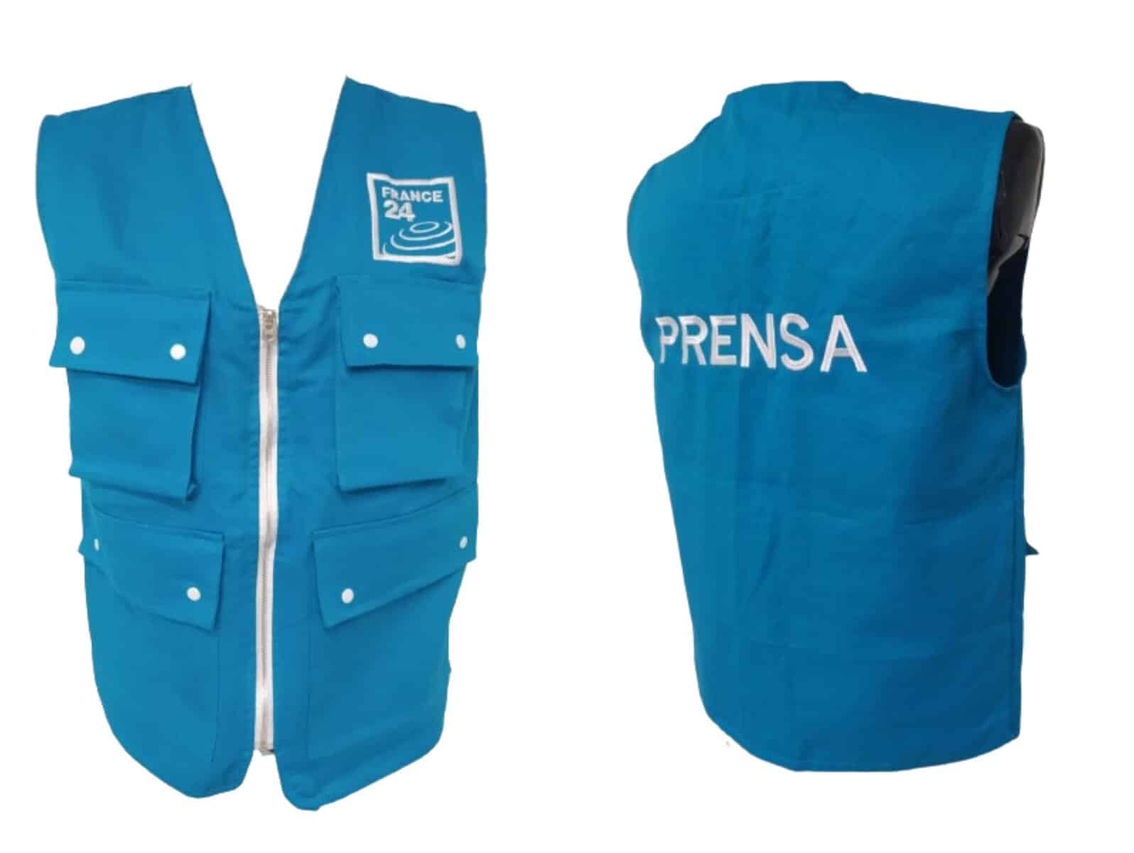 Chaleco tipo periodista 54 CHALECO TIPO PERIODISTA PARA PRENSA