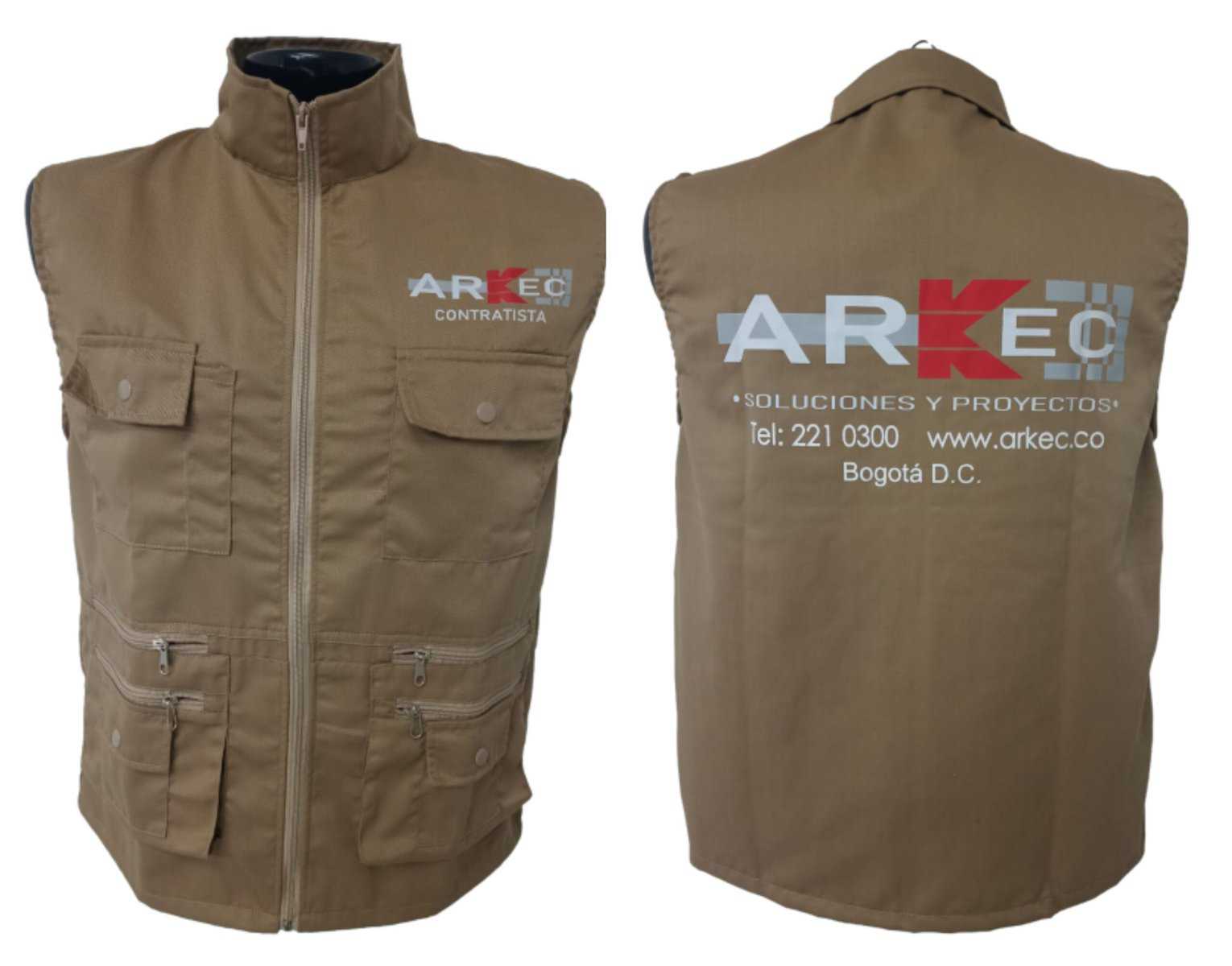 Chaleco tipo periodista 4 chaleco multibolsillos