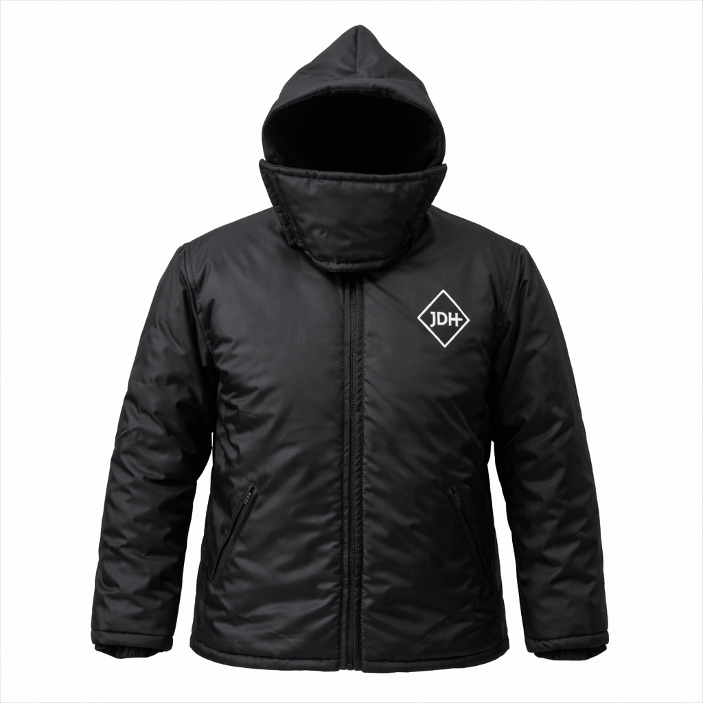 Chaquetas térmicas para cuartos fríos 4 chaqueta para cuartos fríos negra