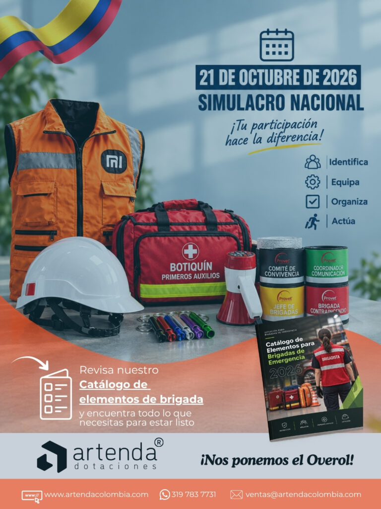 PIEZA GRAFICA SIMULACRO ARTENDA SAS